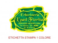Etichette adesive per erboristerie, cosmetica, cosmesi (mm46X32)  (cod.11M )